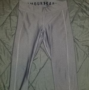 Women's HeatGear Armour Capri Charcoal